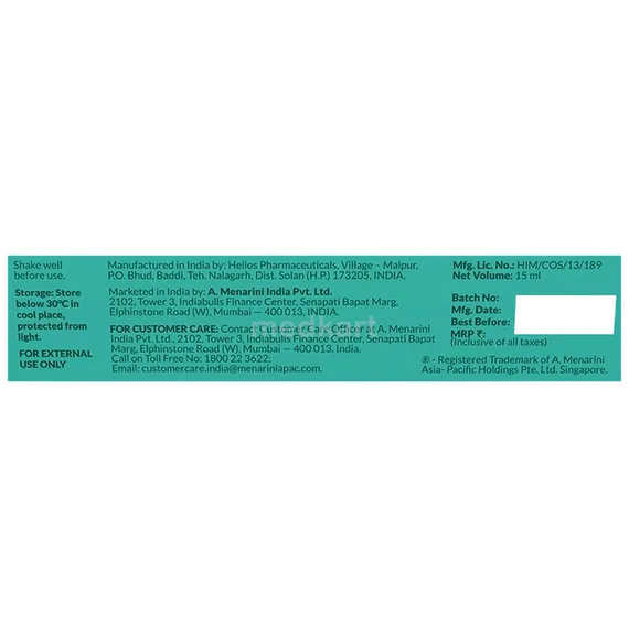 melalumin under eye serum 15 ml
